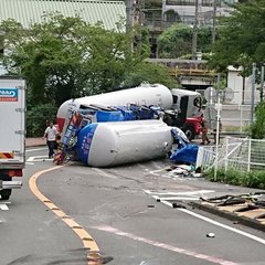 【横転事故】静岡県熱…