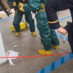 JR横浜駅の不審物騒…