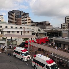 【救急車】JR神戸線…