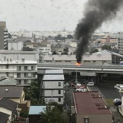 【車両火災】小田原厚…