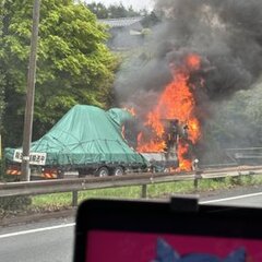 【車両火災】東名高速…