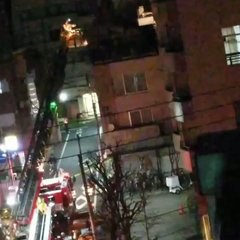 【火事】東京 新宿で…