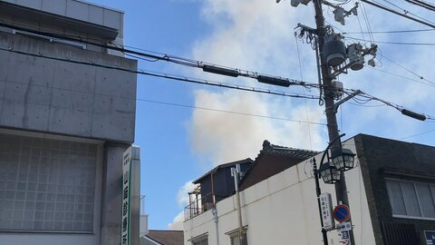 【火事】大阪府東大阪…