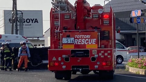 【事故】鳥取県鳥取市湖山東交差点 国道9号で事故！「えぐい横転してる」現地画像まとめ 渋滞 : まとめダネ！