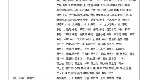 【四国全域停電】四国…