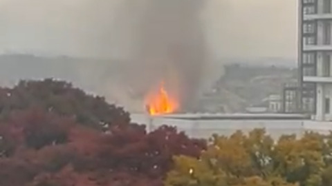 【火事】大阪府羽曳野…