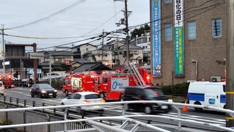 【火事】滋賀県大津市…