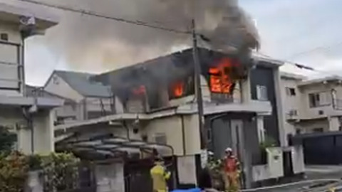 【火事】愛知県尾張旭…