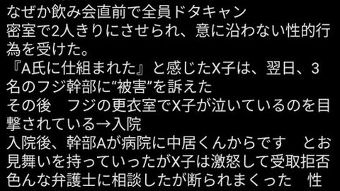 【文春砲】中居正広と…