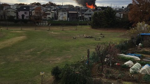 火事 埼玉県富士見市水子付近で火災 黒煙あがる まとめダネ