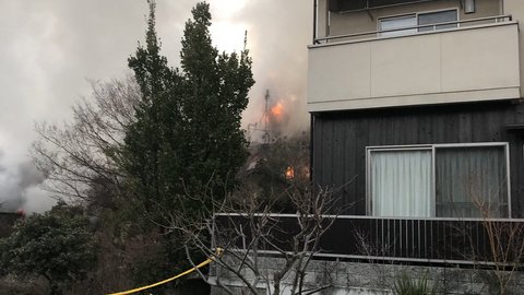 【火事】岡山県倉敷市児島味野付近で火災 黒煙あがる : まとめダネ！