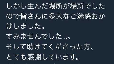 悲報 常磐線車内で出産した まいまい さん 一部の人から批判を浴びツイッター鍵垢に まとめダネ