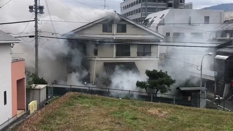 火事 福岡市南区花畑1丁目44番付近で火災 黒煙あがる 現場画像まとめ まとめダネ