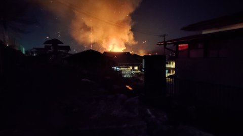 火事 松尾小付近で火災 飯田市松尾明で建物火災発生 現場画像まとめ まとめダネ