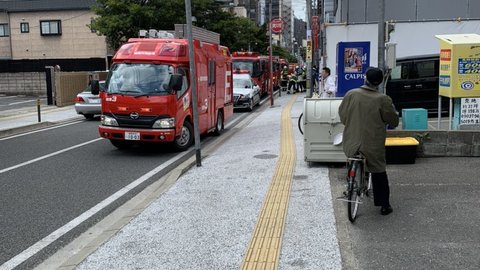 【火事】福岡市中央区清川で火災 現地の画像まとめ : まとめダネ！