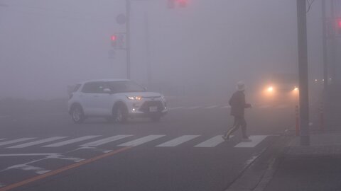 【霧注意】京都方面で…