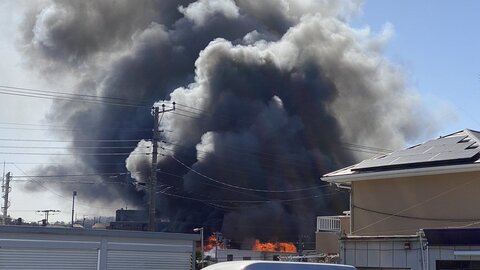 【火事】港北インター…