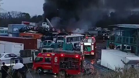 火事 3月日 神戸市西区神出町で火災 三木市近くの神出町勝成の廃車置き場から黒煙あがる火災 火災現場は まとめダネ