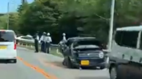 事故 有馬街道 有馬口 五社間で事故 軽自動車大破 現地の画像や動画まとめ 渋滞 まとめダネ