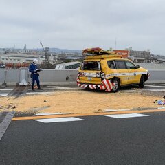 【事故】阪神高速 湾…