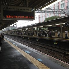 【大雨】阪急神戸線 …
