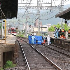 近鉄大阪線 大福駅で…