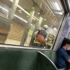 JR東西線 加島駅で…