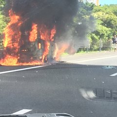 【車両火災事故】沖縄…
