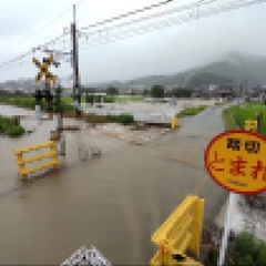 福知山線が大雨の影響…