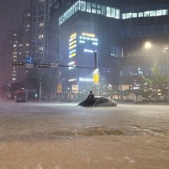 【現地画像】韓国の雨…