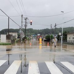 【大雨】北海道今金町…