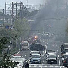 【車両火災】千葉県浦…