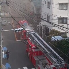 【火事】東京都港区高…