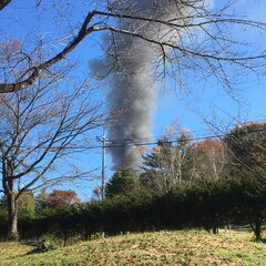 【火事】群馬県昭和村…