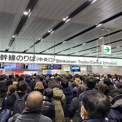 【入場規制】新大阪駅…