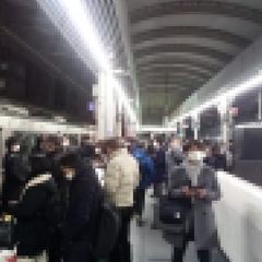 JR神戸線 明石駅で…