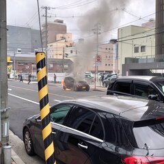【車両火災】新潟県新…
