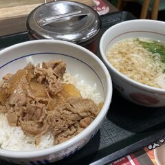 【画像】なか卯で牛丼…