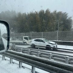 【事故】九州道 大雪…