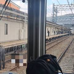 阪急 西山天王山駅で…