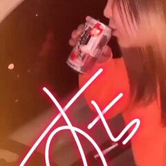 【動画】女さん 飲酒…