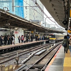 中央総武線 新宿駅の…