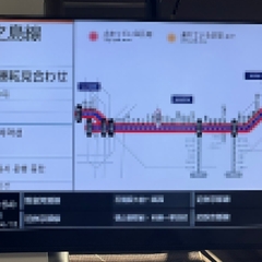 【停電】京阪電車 寝…