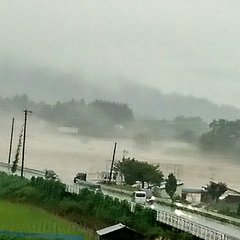 【氾濫】山形県 大雨…