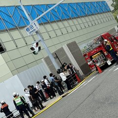 【火事？】梅田のマル…