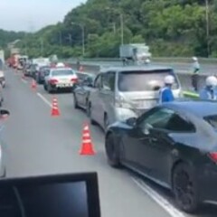 【玉突き事故】兵庫県…