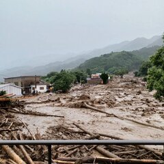 【巨瀬川氾濫】福岡県…