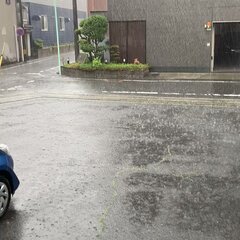 全国各地でゲリラ豪雨…