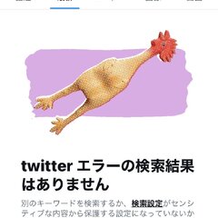 Twitterエラー…