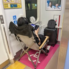 【炎上】電車の車椅子…